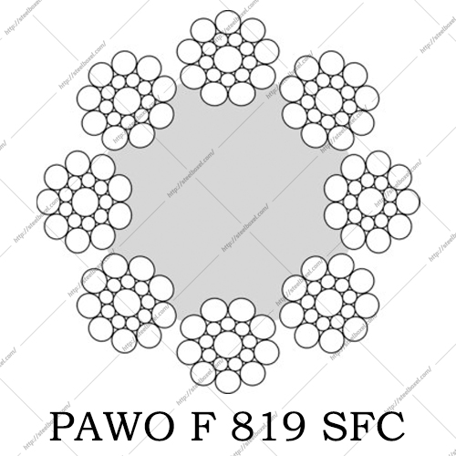 سیم بکسل آسانسوری PAWO F 819S FC